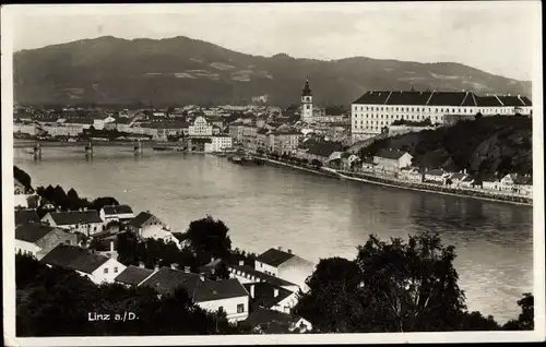 Ak Linz in Oberösterreich, Teilansicht der Stadt
