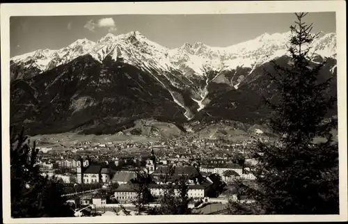 Ak Innsbruck in Tirol, Stadt gegen Norden