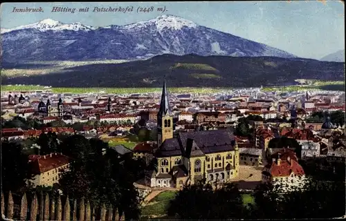 Ak Innsbruck in Tirol, Hötting, Patscherkofel