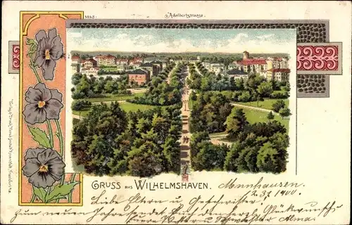 Passepartout Litho Wilhelmshaven in Niedersachsen, Adalbertstraße