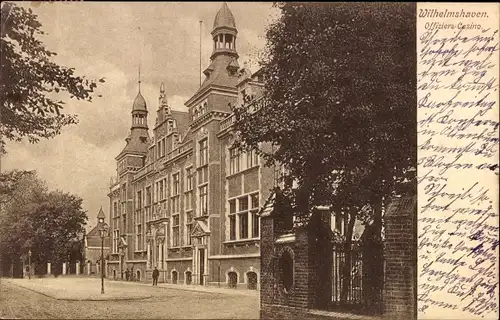 Ak Wilhelmshaven in Niedersachsen, Offizierskasino