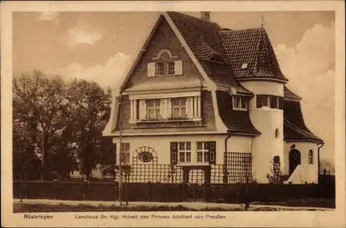 Ak Rüstringen Wilhelmshaven, Landhaus Sr. Kgl. Hoheit Prinz Adalbert v. Preußen