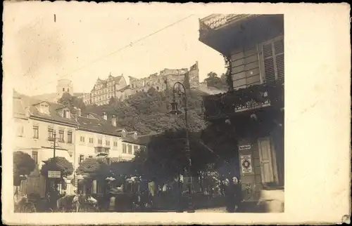 Foto Ak Heidelberg am Neckar,  Augustinergasse