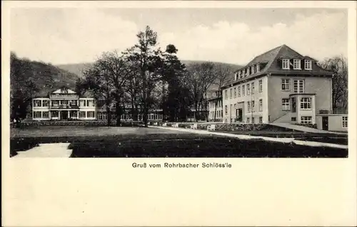 Ak Rohrbach Heidelberg am Neckar, Rohrbacher Schlössle