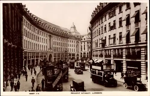 Ak London City England, Regent Street