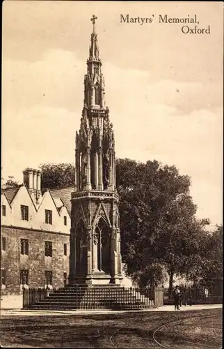 Ak Oxford Oxfordshire England, Martyrs' Memorial