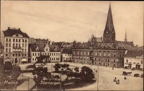 Ak Malmö Schweden, Stortorget