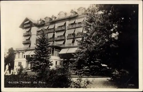 Ak Glion Montreux Kanton Waadt, Hotel du Parc