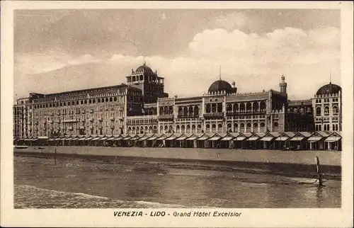 Ak Lido di Venezia Venedig Veneto, Grand Hotel Excelsior