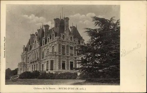 Ak Bourg d'Ire Maine-et-Loire, Chateau de la Douve