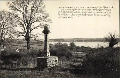 Ak Bouchemaine Maine et Loire, Carrefour de la Masse