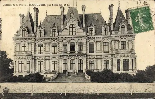 Ak Bourg d'Ire Maine-et-Loire, Chateau de la Douve