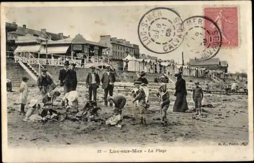 Ak Luc sur Mer Calvados, La Plage