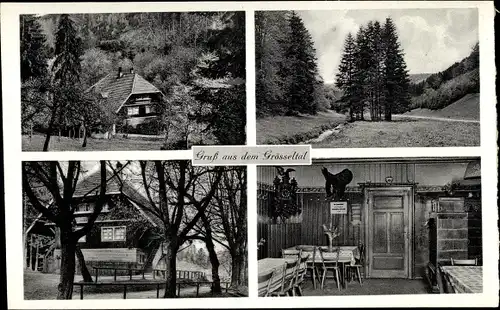 Ak Neuenbürg im Schwarzwald Württemberg, Wirtschaft im Gösseltal