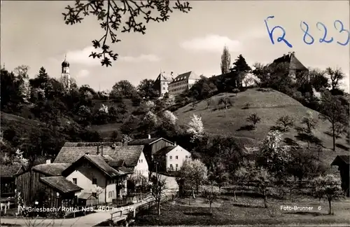 Ak Bad Griesbach im Rottal Niederbayern, Teilansicht