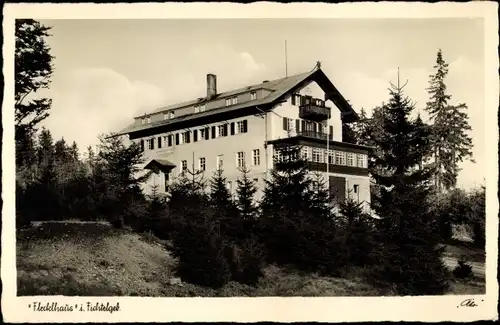 Ak Fleckl im Fichtelgebirge Warmensteinach Oberfranken, Flecklhaus