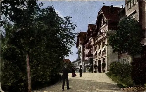 Ak Freudenstadt im Nordschwarzwald, Kurhaus Palmenwald