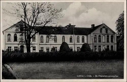 Ak Lohne in Oldenburg, St. Franziskushospital