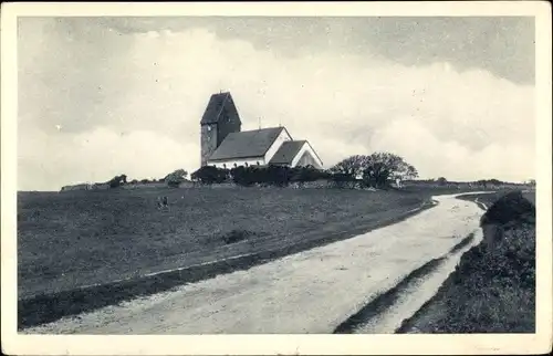 Ak Keitum auf Sylt, Kirche