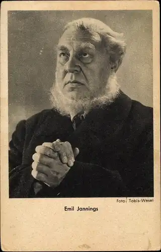 Ak Schauspieler Emil Jannings, Portrait