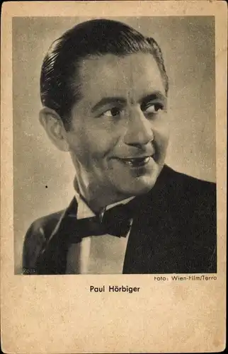 Ak Schauspieler Paul Hörbiger, Portrait