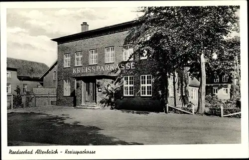 Ak Altenbruch Cuxhaven in Niedersachsen, Kreissparkasse