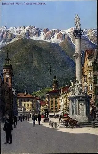 Ak Innsbruck in Tirol, Maria Theresienstraße