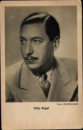 Ak Schauspieler Willy Birgel, Portrait