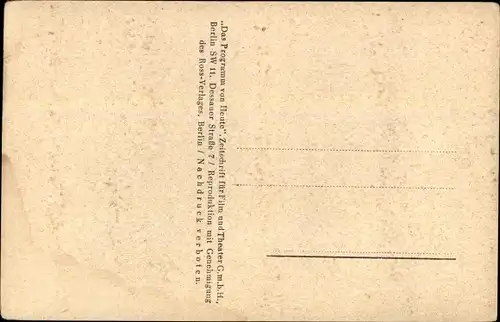 Ak Schauspieler Ernst von Klipstein, Portrait