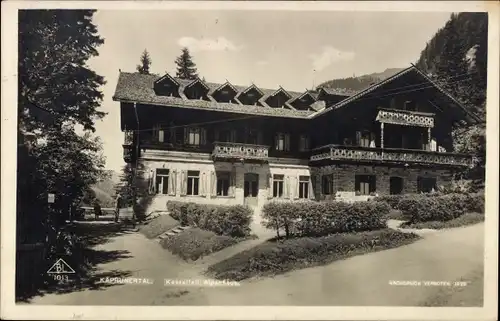 Ak Kaprun in Salzburg, Kesselfall Alpenhaus