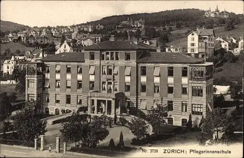 Ak Zürich Stadt Schweiz, Pflegerinnenschule