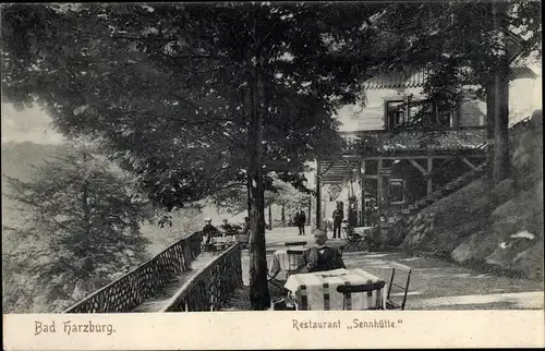 Ak Bad Harzburg am Harz, Restaurant Sennhütte