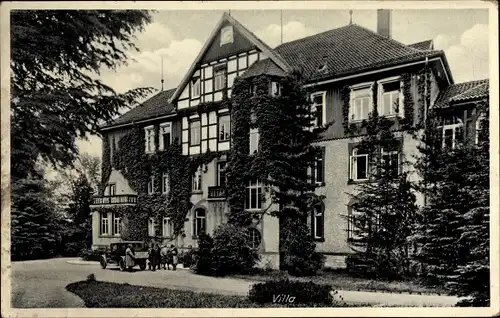Ak Tiefenbrunn Mengershausen Rosdorf Niedersachsen, Landessanatorium Rasemühle, Villa