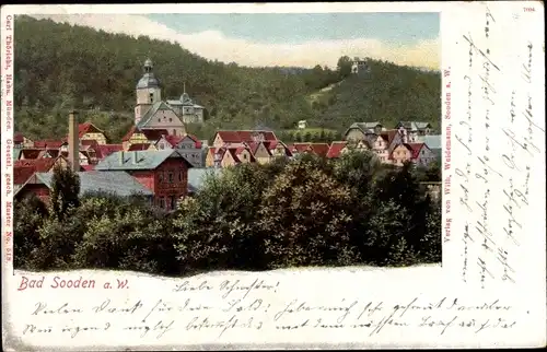 Ak Bad Sooden Allendorf an der Werra Hessen, Gesamtansicht