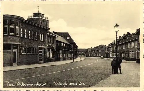 Ak Katwijk aan Zee Südholland Niederlande, Secr. Varkevisserstraat