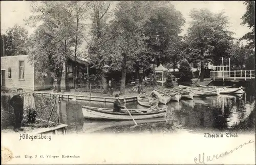 Ak Hillegersberg Südholland, Theetuin Tivoli