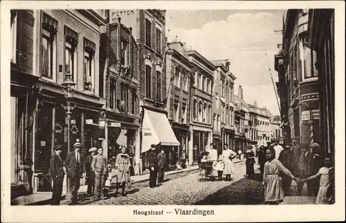 Ak Vlaardingen Südholland, Hoogstraat