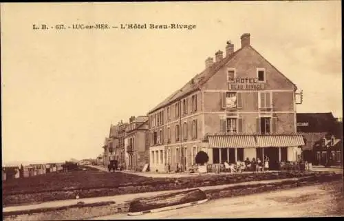 Ak Luc sur Mer Calvados, L'Hotel Beau Rivage