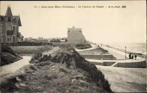 Ak Luc sur Mer Calvados, Le Chemin de Ronde