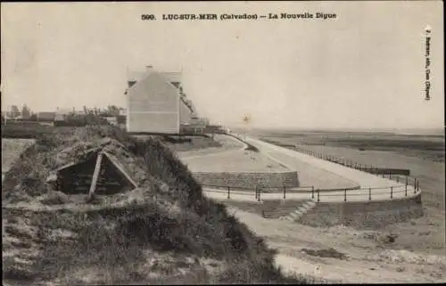 Ak Luc sur Mer Calvados, La Nouvelle Digue