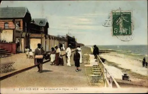 Ak Luc sur Mer Calvados, Le Casino, La Digue