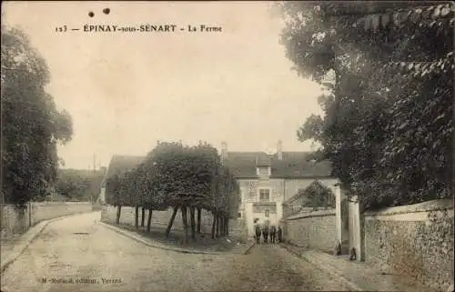 Ak Epinay sous Senart Essonne, La Ferme