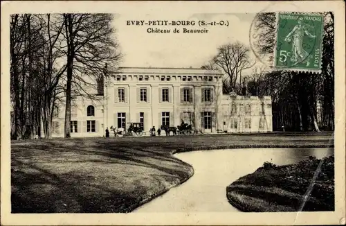 Ak Évry Petit Bourg Essonne, Chateau de Beauvoir