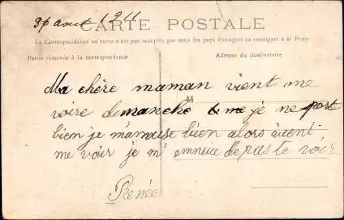 Ak Forges les Bains Essonne, La Piece d'eau