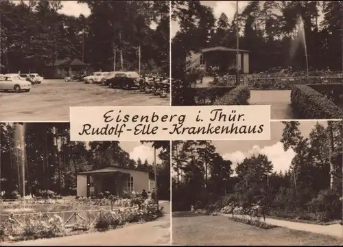 Ak Eisenberg in Thüringen, Rudolf Elle Krankenhaus