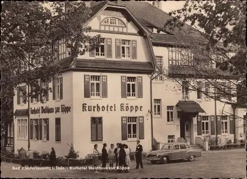 Ak Bad Klosterlausnitz in Thüringen, Kurhotel Waldhaus zur Köppe