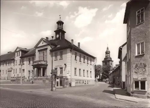 Ak Bad Berka in Thüringen, Rathaus