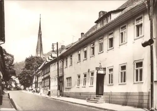 Ak Ilfeld am Harz Thüringen, Gaststätte Zur Krone