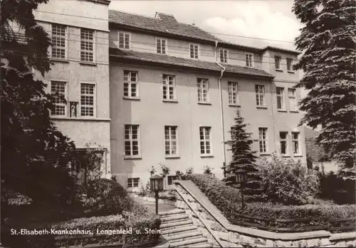 Ak Lengenfeld unterm Stein Südeichsfeld, St. Elisabeth Krankenhaus