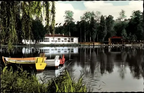 Ak Eschenbach in der Oberpfalz Bayern, Jugendherberge am Rußweiher